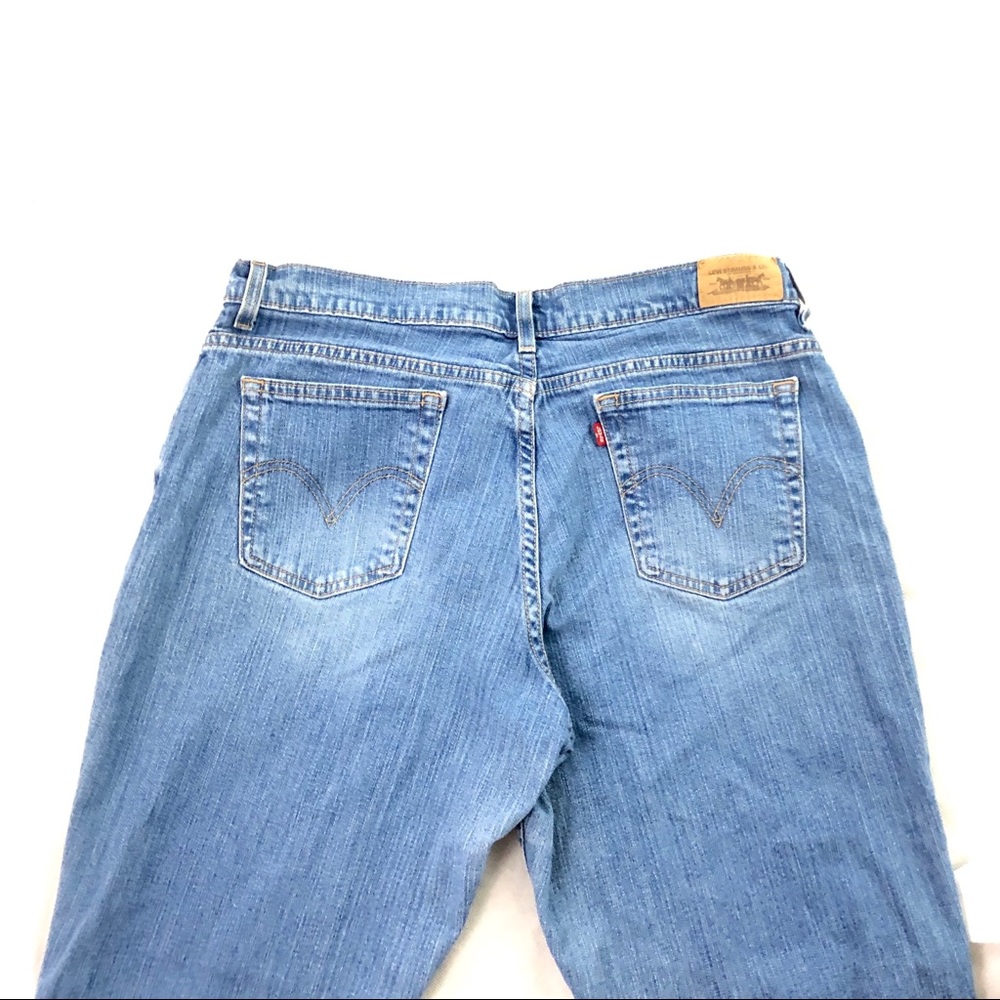 Levi’s Misses 550 Blue Jeans Boot 14 - Picture 3 of 6